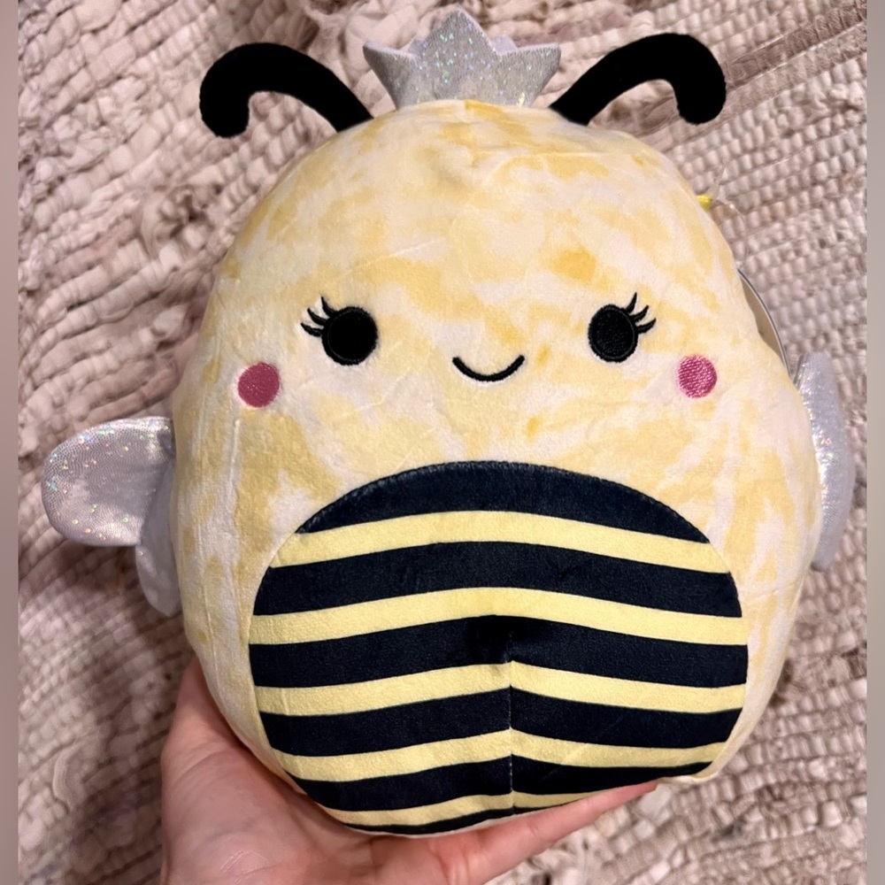 Squishmallows Sunny the Bumble Bee Yellow Bee Plush Toy
